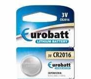 Baterie EUROBATT CR2016 3V lithiov, blistr