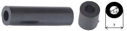 Distann sloupek plastov KDR30 3,6/7mm, v=30mm