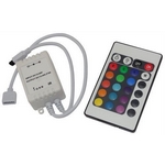 Ovládač LED pásků RGB 12V/3x2A , IR D.O. 24 tlačítek Ovládač LED pásků RGB 12V/3x2A , IR D.O. 24 tlačítek