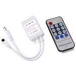 Ovládač LED pásků 12V/6A , IR D.O. 14 tlačítek Ovládač LED pásků 12V/6A , IR D.O. 14 tlačítek