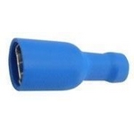 Faston-zd.6,3mm modr,kab.1,5-2,5mm2 pln izolace