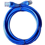 UTP kabel Patch RJ45 5m modr cat5e