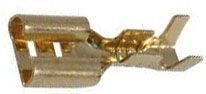 Faston-zdka 6,3mm,kabel do 1,5mm2,tlouka 0,5mm