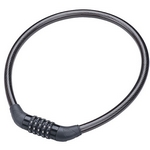 Zámok ZOLI 84620, 10x65 cm, na bicykel, 4code Zámok ZOLI 84620, 10x65 cm, na bicykel, 4code