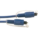 Kabel optický TOSLINK-TOSLINK 5mm/3m kovové konek
