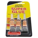 Sekundové lepidlo Super Glue 3x3g